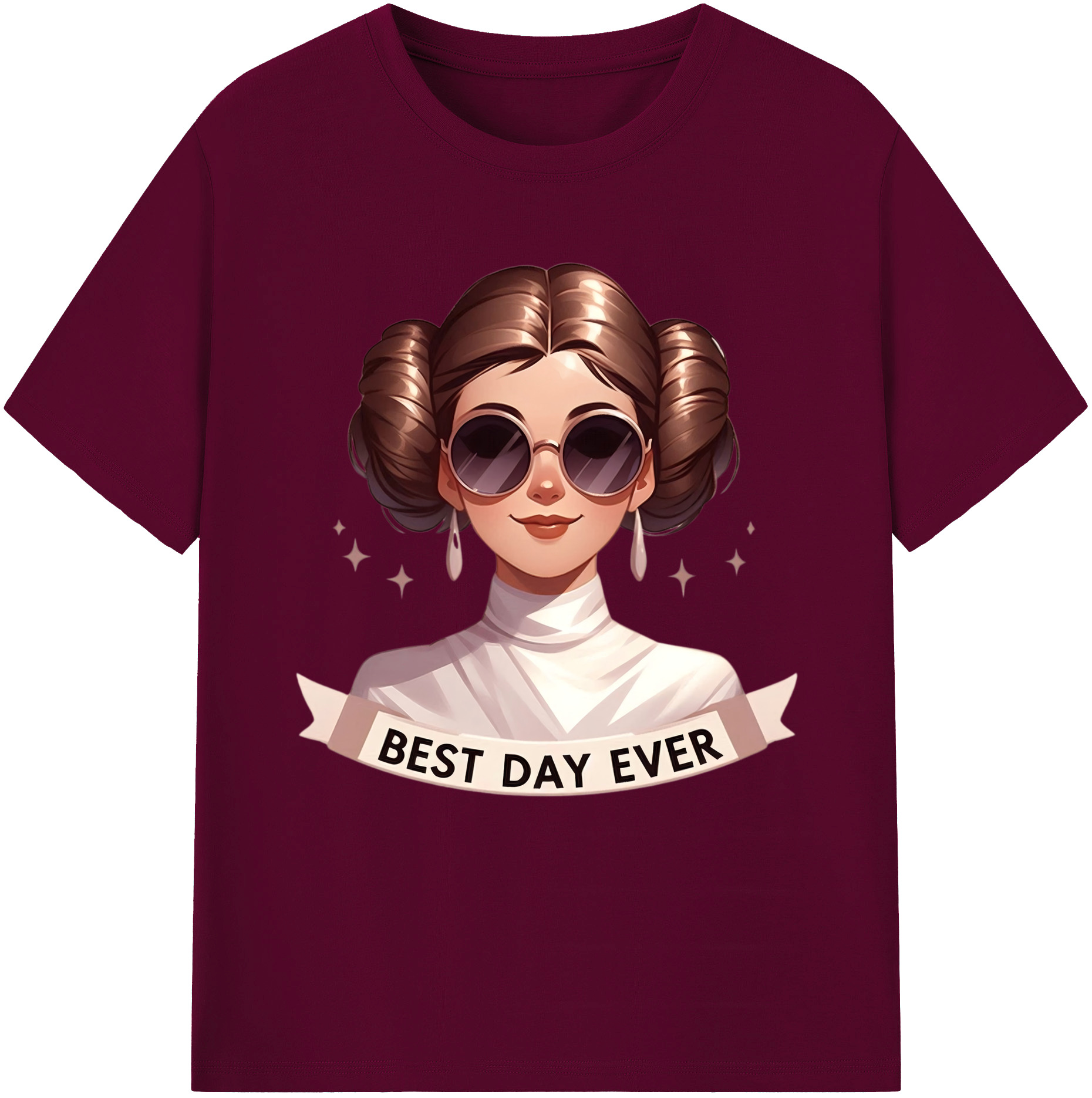 （画像用） スター・ウォーズ Star Wars レディースカジュアルプリントTシャツ（綿100％）